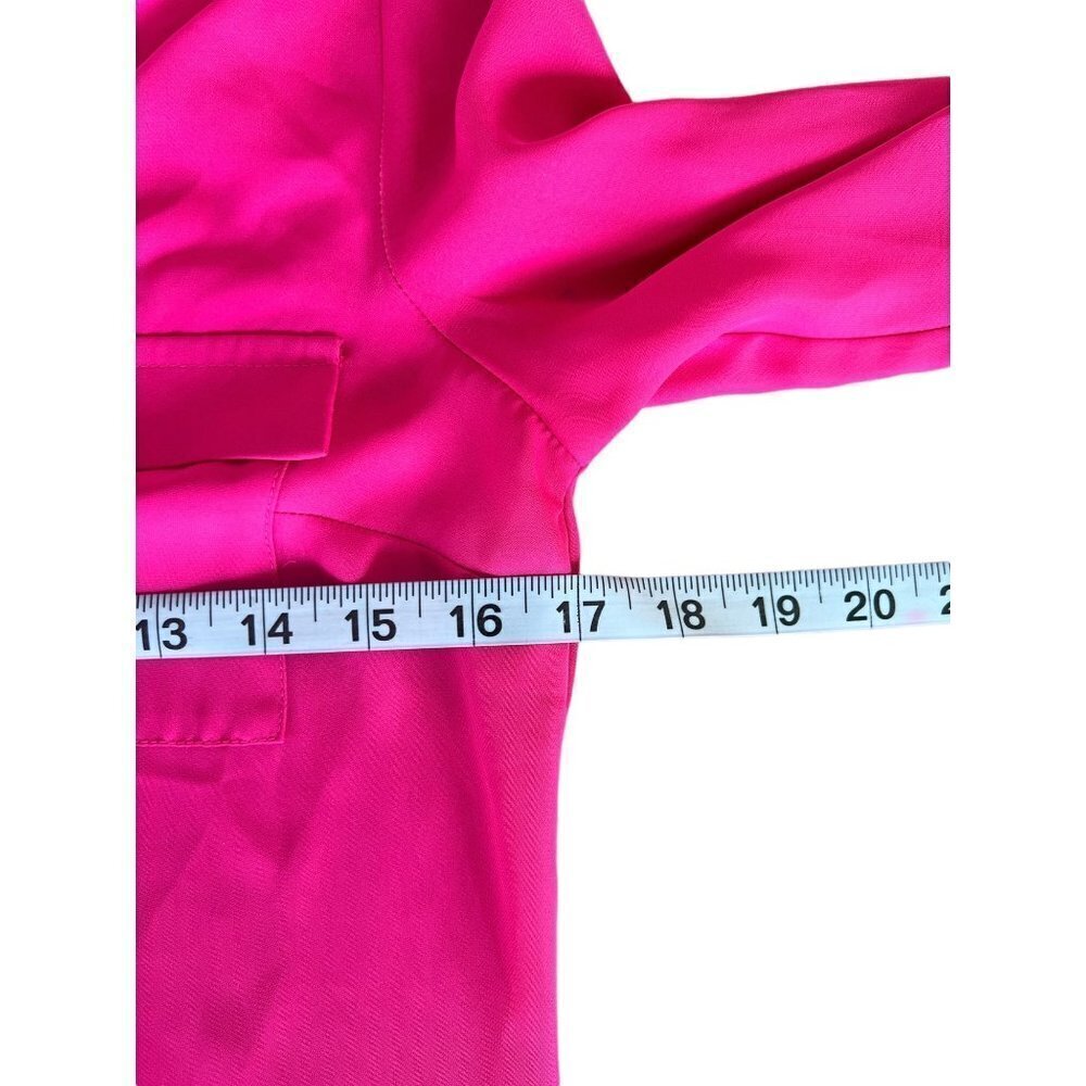 Candies Women's Super Pink Lightweight Blouse - Picture 6 of 7